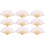 9Pièces Éventail Bambou Pliable DIY Décoration Portable Élégant 4