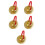 5Pièces Instrument De Percussion Compact Cymbales À Main Kids 9