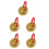 5Pièces Instrument De Percussion Compact Cymbales À Main Kids 8