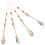8Pcs Durable Phone Strap Pendant Assorted Color Mobile Phone Decor 9