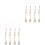8Pcs Durable Phone Strap Pendant Assorted Color Mobile Phone Decor 3