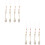 8Pcs Durable Phone Strap Pendant Assorted Color Mobile Phone Decor 6