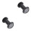 2Pièces Anti Vol Œil De Chat Porte 200 Noire 3