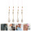 8Pcs Durable Phone Strap Pendant Assorted Color Mobile Phone Decor 8