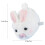 2Pièces Peluche Animale Décorative Blanche Jouet Mécanique 3