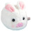 2Pièces Peluche Animale Décorative Blanche Jouet Mécanique 2