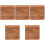 5Pièces Sol En Bois Pour Extérieur Durable 4