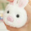 2Pièces Peluche Animale Décorative Blanche Jouet Mécanique 6