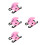 4Pièces Rose Eva Ceinture Enfant Natation 10
