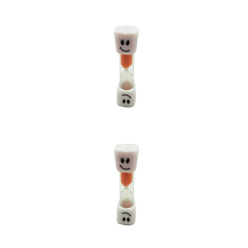 2Pièces Timer Dentition Orange 3 Minutes Pour Enfants 2