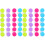 60Pièces Boîte Rangement Lentilles Œil Multifonction Colorée 2