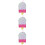 3Pièces Pinata Suspendue Glace Décoration D'été 9