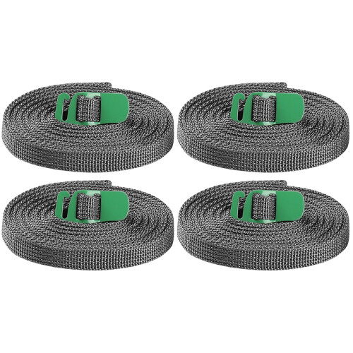 4Pièces Ceintures De Argentées Pour Usage Extérieur Durable 1