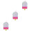 3Pièces Pinata Suspendue Glace Décoration D'été 6