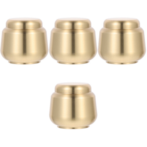4Pièces Mini Urne Boîte Cendres Animaux Rangement Sécurisé 2