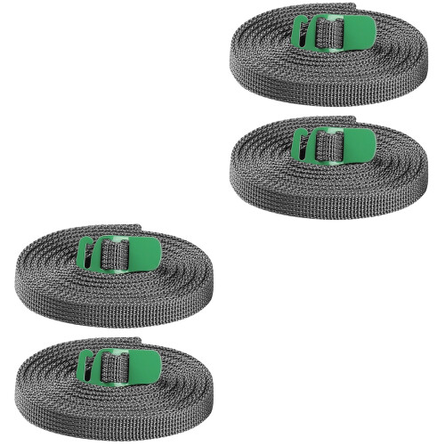 4Pièces Ceintures De Argentées Pour Usage Extérieur Durable 2