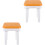 2Pièces Repose-Pieds Sturdy Pour Mobilier Maison 5