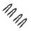 4Pcs Black Nutcrackers for Walnuts Pecans Nutshell Opening 4