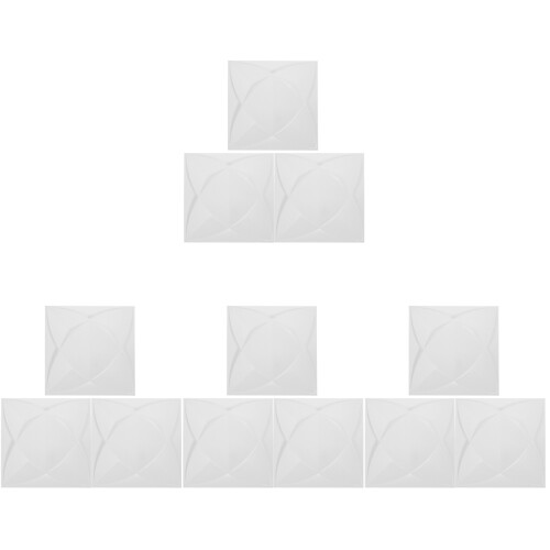 12Pièces Panneaux Décoratifs 3D PVC Pour Murs Hall 2