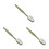 3Pièces Brosse À Dents Pour Accessoire Costume Et Photo 8