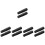 10Pièces Revolving Nylon Noire Compatible Multiples Machines 7