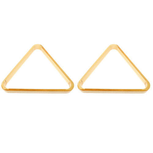 2Pièces Triangle Billard Pour Rangement Boules Mini Pool 2