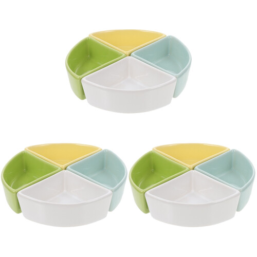 12Pièces Gamelles Pour Hamster Écureuil Céramique Surface Lisse 1