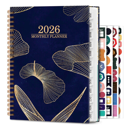 Planificateur de reliure à double bobine 2026, journal-Type 4 2