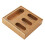 Boîte de rangement en bambou peu encombrante, conceptions 1