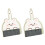 Thin Cleaning Tool Set Brushes Vertical-little white rabbits 1
