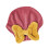 Bonnet de serviette en Microfibre facile à utiliser,-Rouge 1