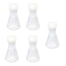 Flacons triangulaires en plastique transparent avec-50ml