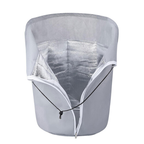 Winter-Pflanzenabdeckung, Frost-Schutztasche,-grau