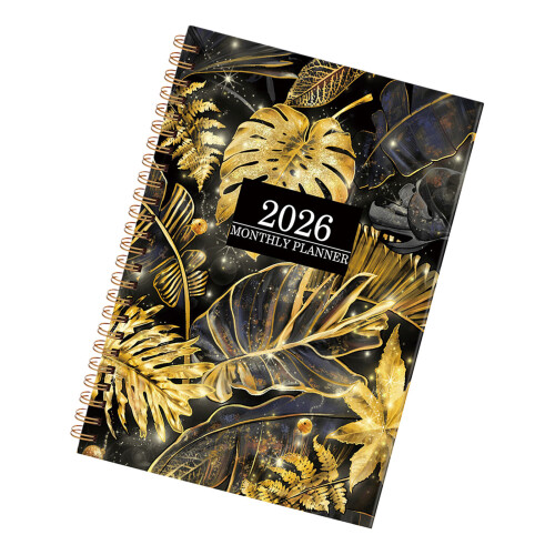 Planificateur de fleurs 2026, carnet de notes à double-Type 6