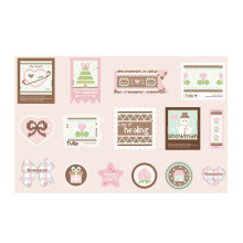 Autocollant de décorations de scrapbooking pour la fabrication-2