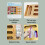 Boîte de rangement en bambou peu encombrante, conceptions 7