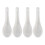 Non-slip Handle Design for Asian Tableware, Porcelain Soup Spoons with Comfortable Grip and Versatile Serving Spoons Functionality, Deep Oval Spoon 1