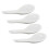Non-slip Handle Design for Asian Tableware, Porcelain Soup Spoons with Comfortable Grip and Versatile Serving Spoons Functionality, Deep Oval Spoon 3