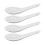 Non-slip Handle Design for Asian Tableware, Porcelain Soup Spoons with Comfortable Grip and Versatile Serving Spoons Functionality, Deep Oval Spoon 2
