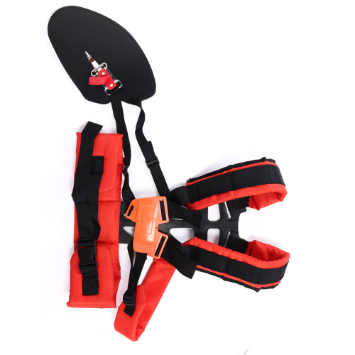 Adjustable String Trimmer Harness Professional Trimmer Full Harness Fatigue Reducing Trimmer Strap Universal Garden Tool Strap M Shaped Design Soft