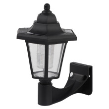 Illuminazione esterna esagonale vintage, lampada solare ricaricabile per vialetto e giardino, impermeabile, dal design salvaspazio.