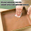 High Temperature Resistant Baking Mat, Non Stick Multipurpose Paper Roll For Durable & Reusable Cooking Surfaces 4