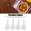 Non-slip Handle Design for Asian Tableware, Porcelain Soup Spoons with Comfortable Grip and Versatile Serving Spoons Functionality, Deep Oval Spoon 4