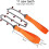 Effortless Cutting Pocket Chainsaw, Multipurpose Tool with Sharp Serrations for Rapid Wood Processing (Balanced Precision Design, Storage Pouch 2