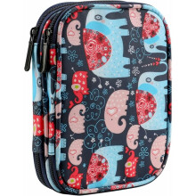 El compañero de viaje del artesano: estuche fácil de transportar para ganchos de ganchillo ergonómicos de agarre suave y kit completo de