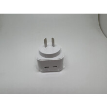 Luchtaire Balla le Port Dúbailte Usb-C, Muirear Tapa, Oiriúntóir Cumhachta Dlúth le haghaidh Comhoiriúnacht Leathan