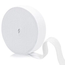 Knit Stretch Elastic, Elastic for Sewing, 393.7 Inches by 0.98 Inches, Polyester Material, Strong Elasticity and Flexibility, Easily Restored to