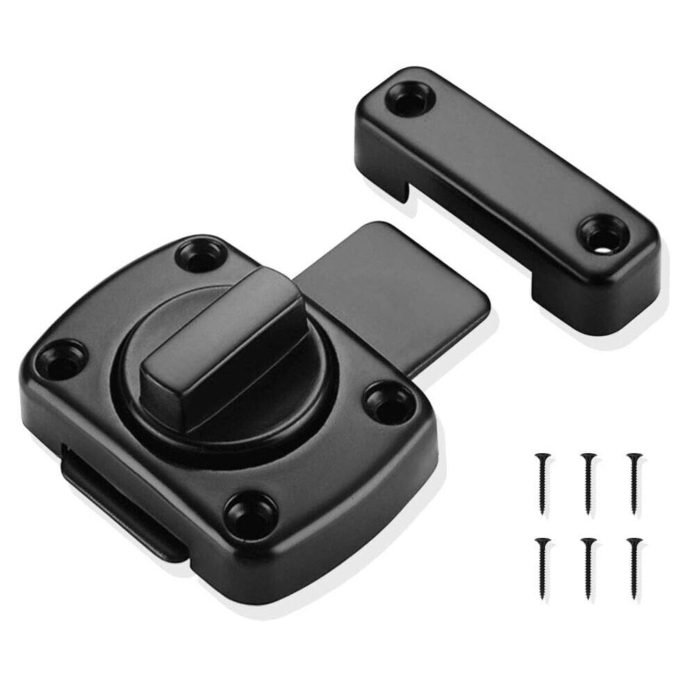 Security Lock For Wide Application, Vintage Door Bolt With Rotate Bolt Latch Ensures Solid Construction, Easy Installation On Doors, Windows, And 9358999449432