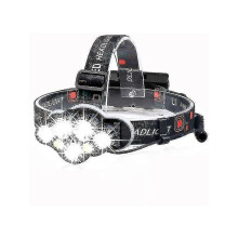 Wiederaufladbare Stirnlampe für Outdoor-Aktivitäten, 40000 Lumen, IPX4 wasserdicht, USB-Anschluss, langlebige LEDs, einstellbarer Leuchtwinkel