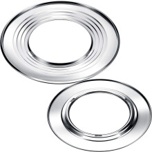 Adapter for dampring i aluminium, lett, men slitesterk, kompatibel med 8 til 12 tommers gryter, egnet for panner og suppegryter, mål: liten